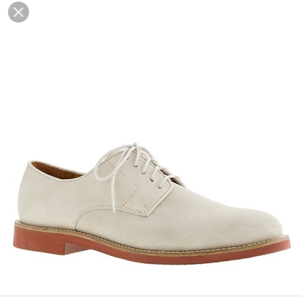🔥SOLD🔥JCrew Men's Gray Harrington Suede Bucks - Picture 1 of 4